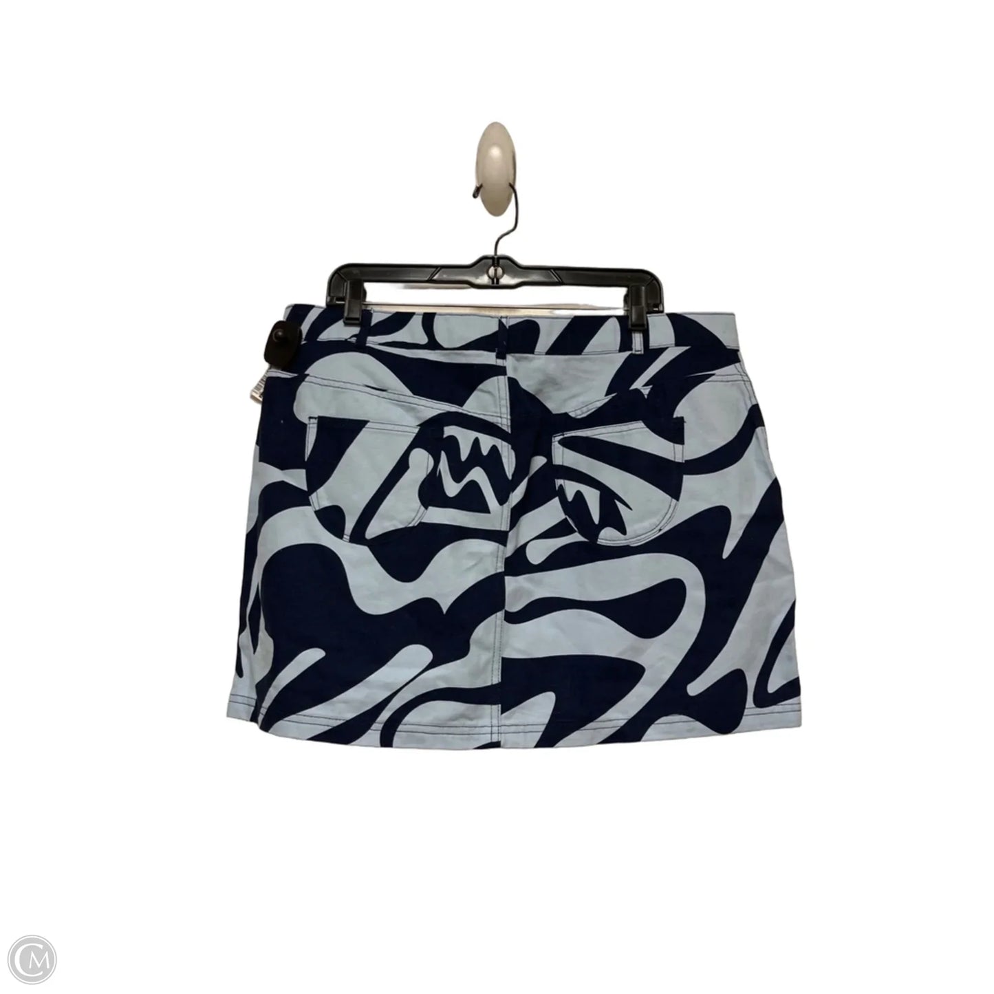 Skirt Mini & Short By Clothes Mentor In Blue, Size: 12