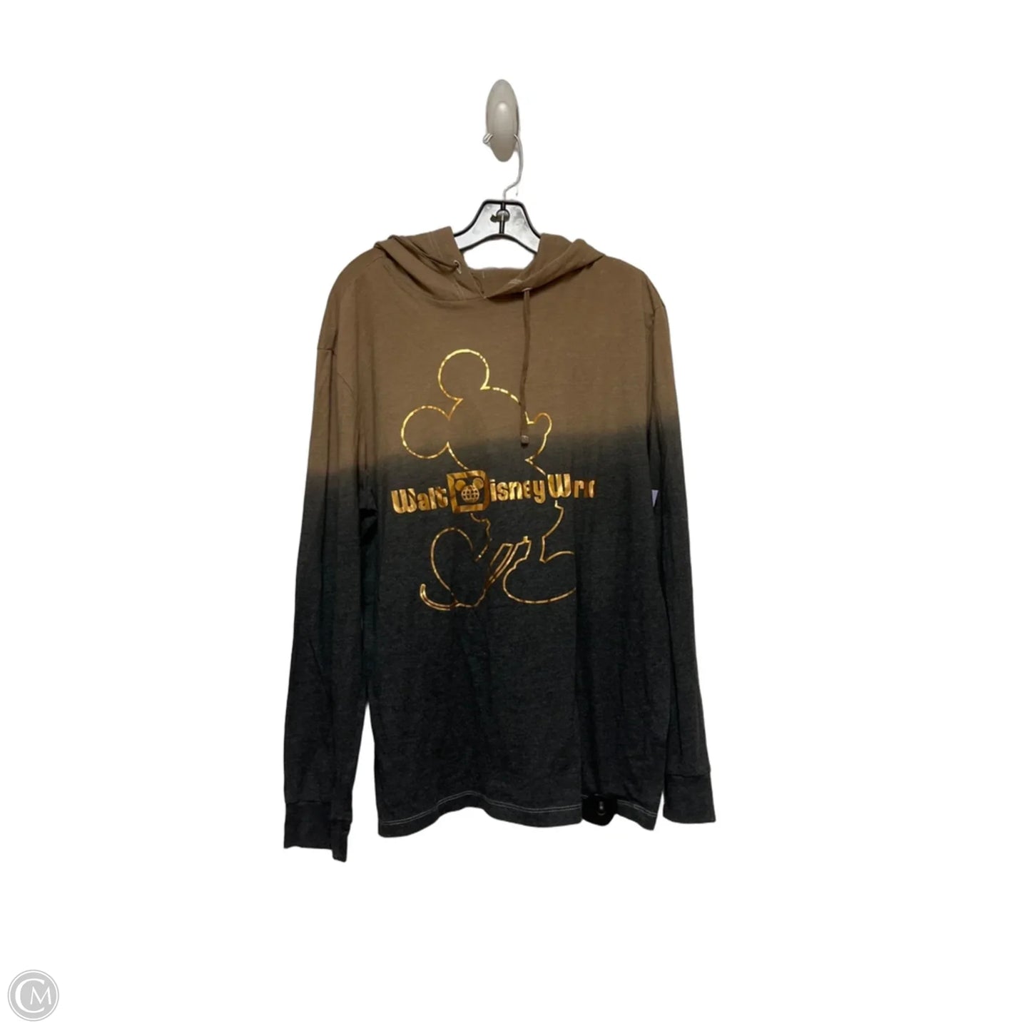 Top Long Sleeve By Disney Store In Black & Brown, Size: M