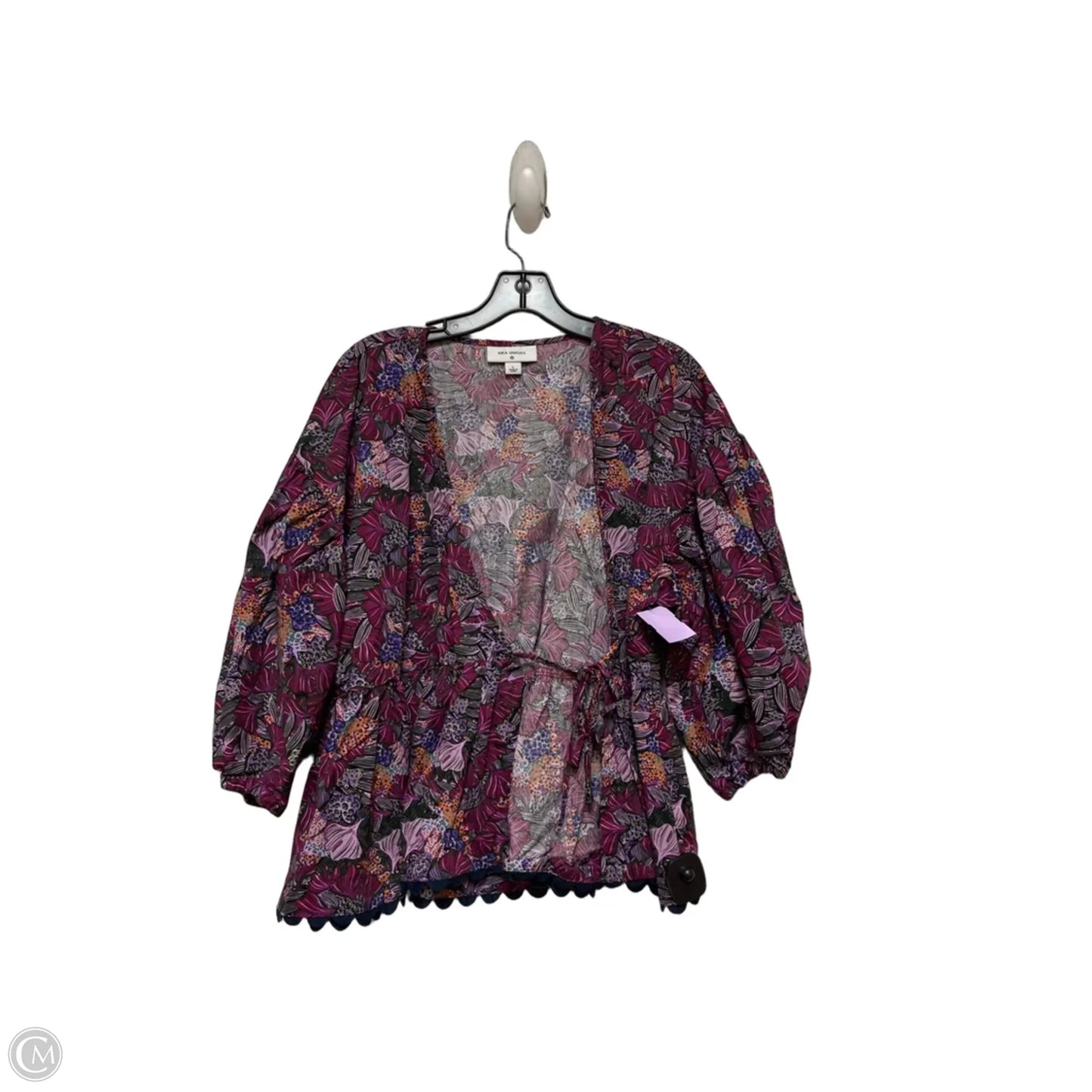 Top Long Sleeve By Target-designer In Purple, Size: L