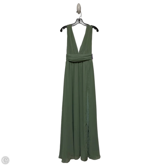 Dress Casual Maxi By Lulus In Green, Size: Xxs