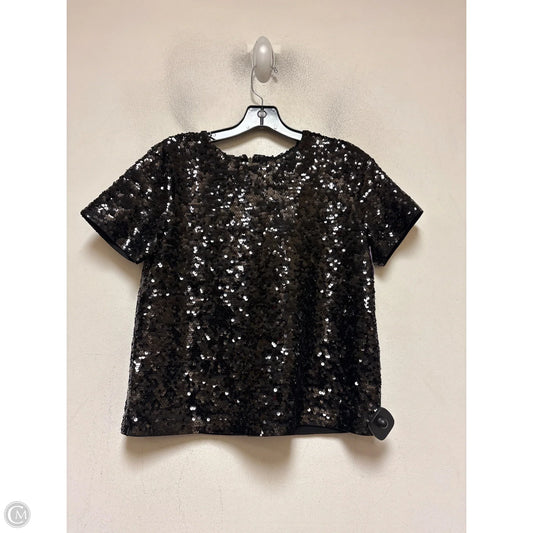 Top Short Sleeve By Michael By Michael Kors In Black, Size: S