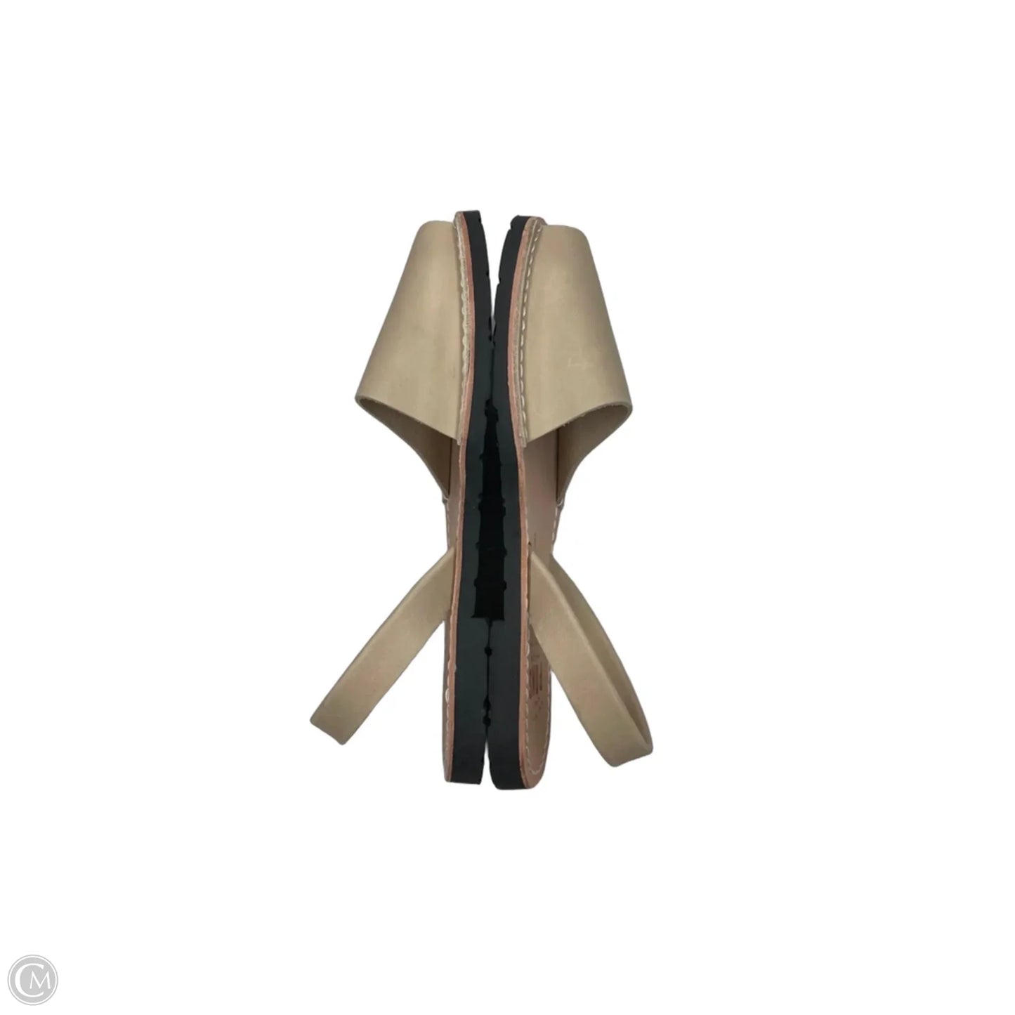 Sandals Flats By Clothes Mentor In Tan, Size: 9