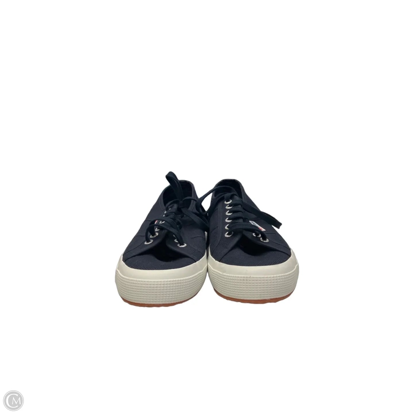 Shoes Sneakers By Superga In Navy, Size: 9