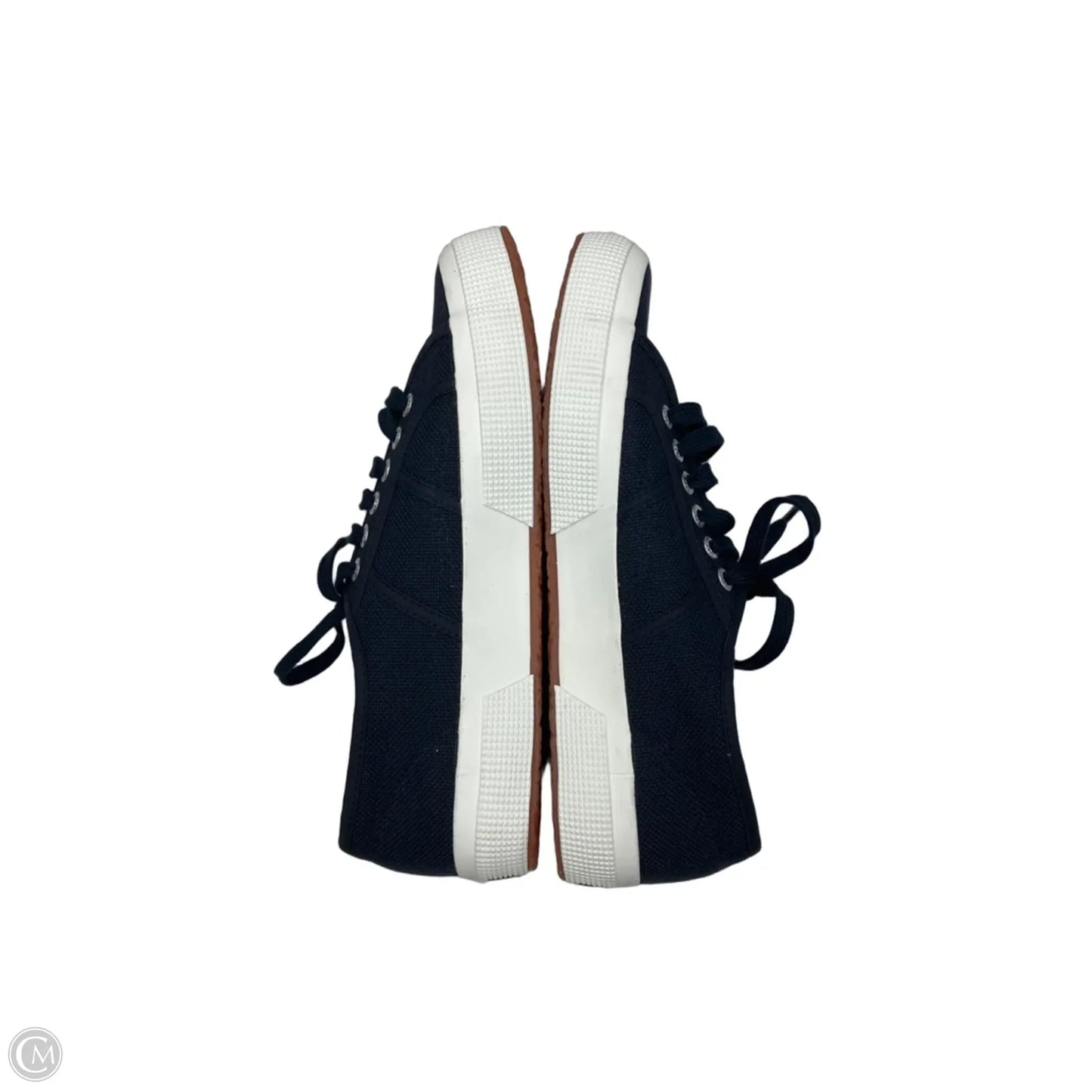Shoes Sneakers By Superga In Navy, Size: 9