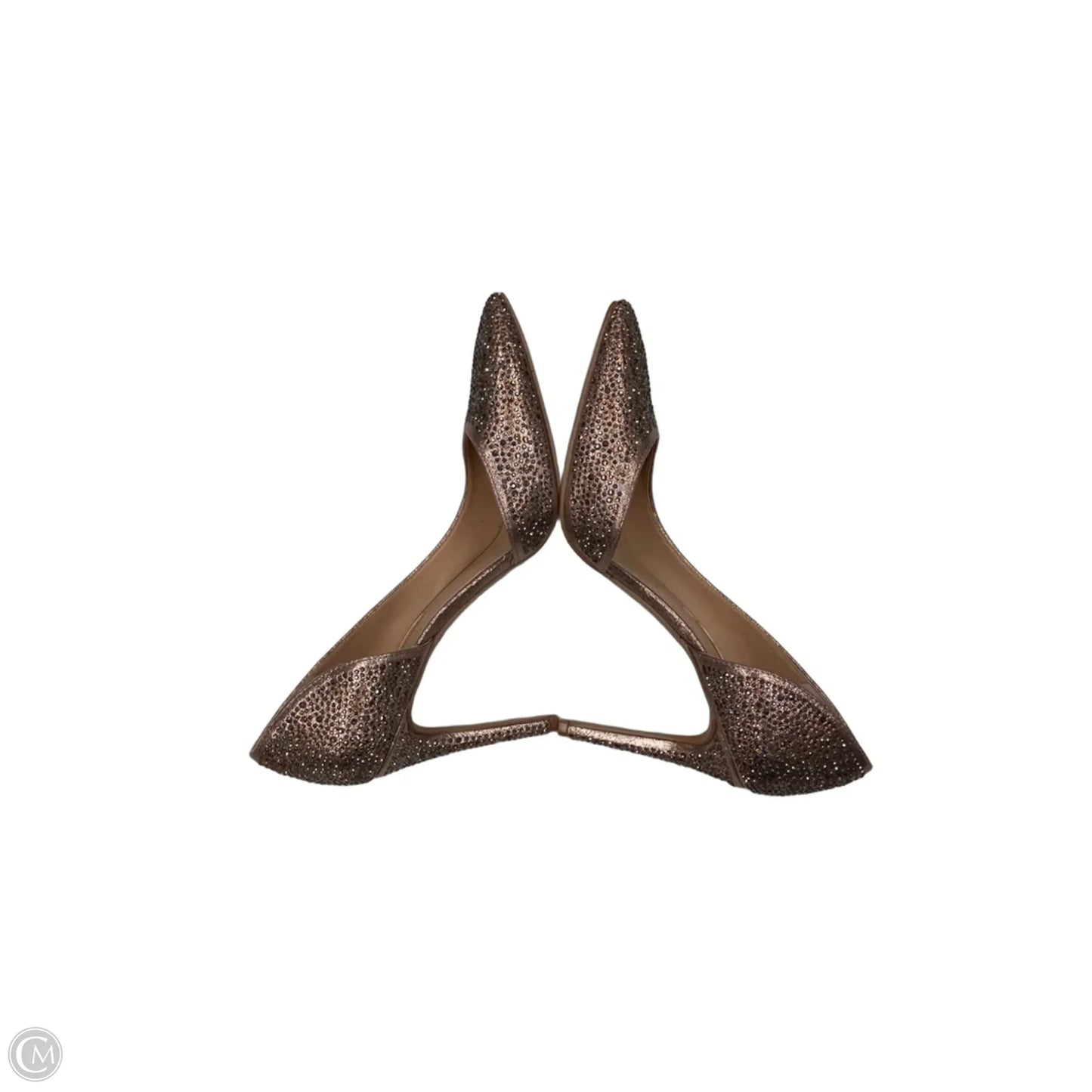 Shoes Heels Stiletto By Inc In Bronze, Size: 7.5