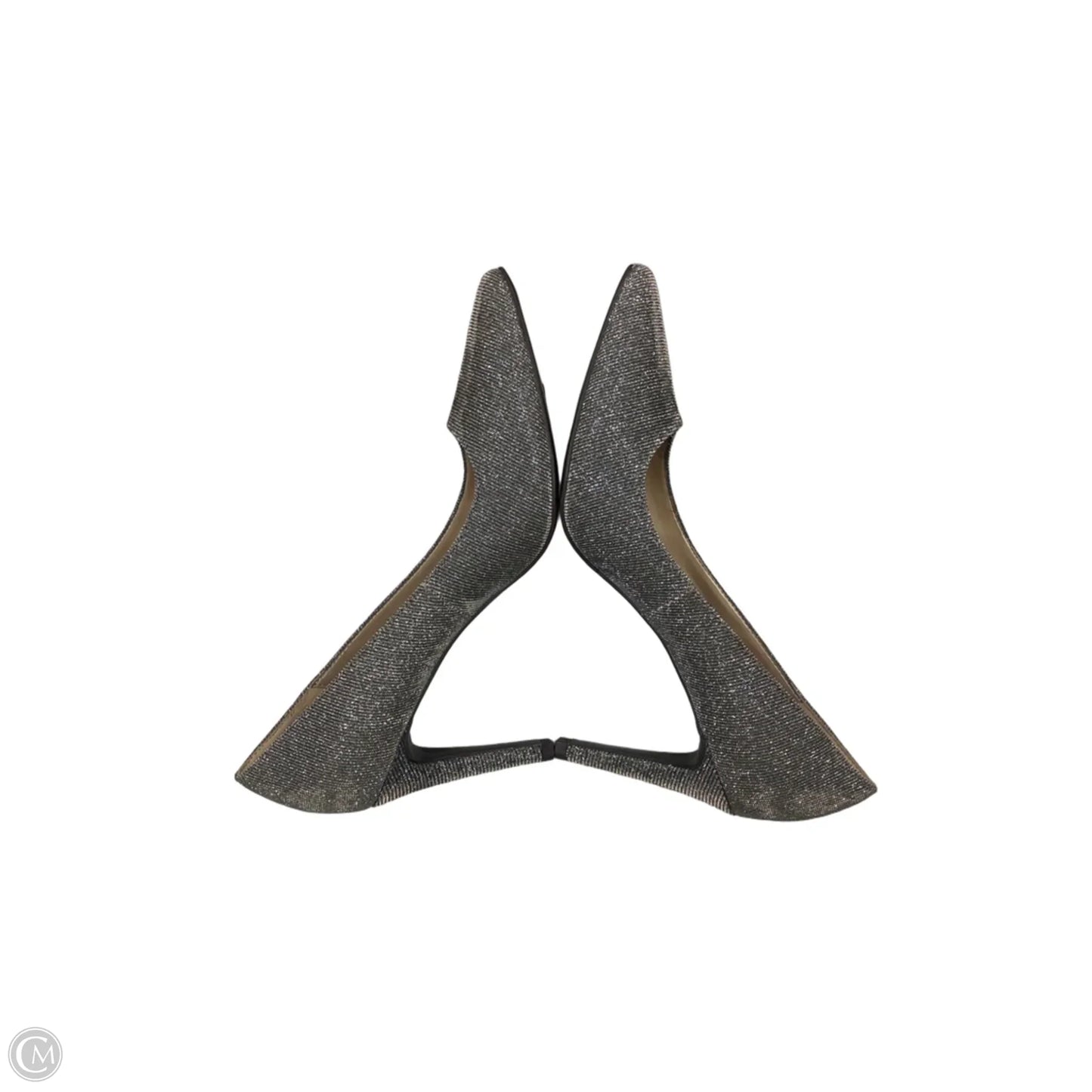 Shoes Heels Kitten By Bandolino In Silver, Size: 7.5