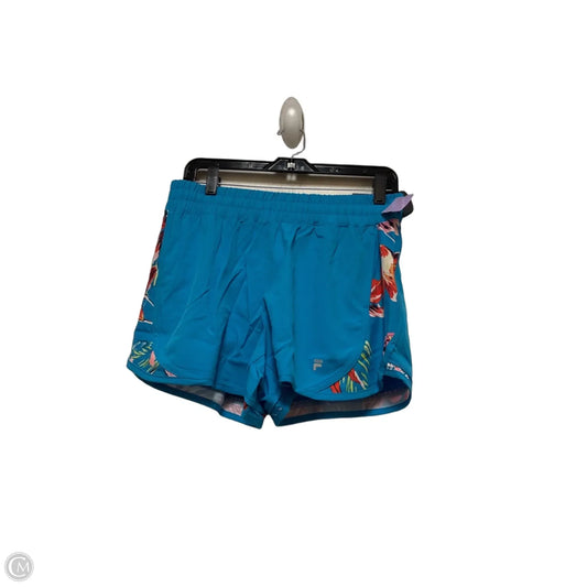 Athletic Shorts By Fila In Blue, Size: M