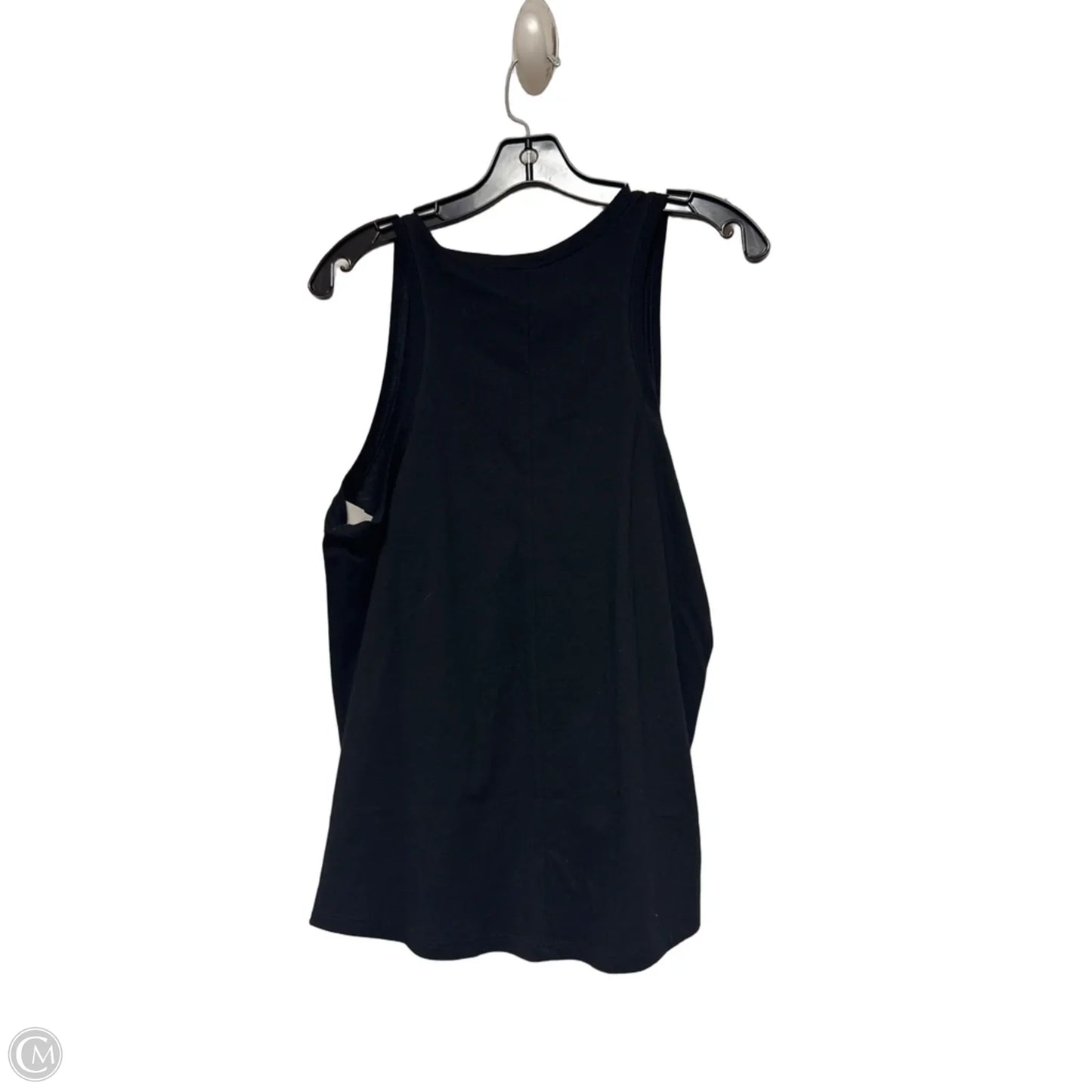 Top Sleeveless Basic By Pink In Black & White, Size: M