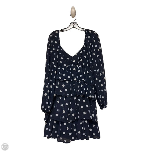 Dress Casual Short By Abercrombie And Fitch In Polkadot Pattern, Size: M