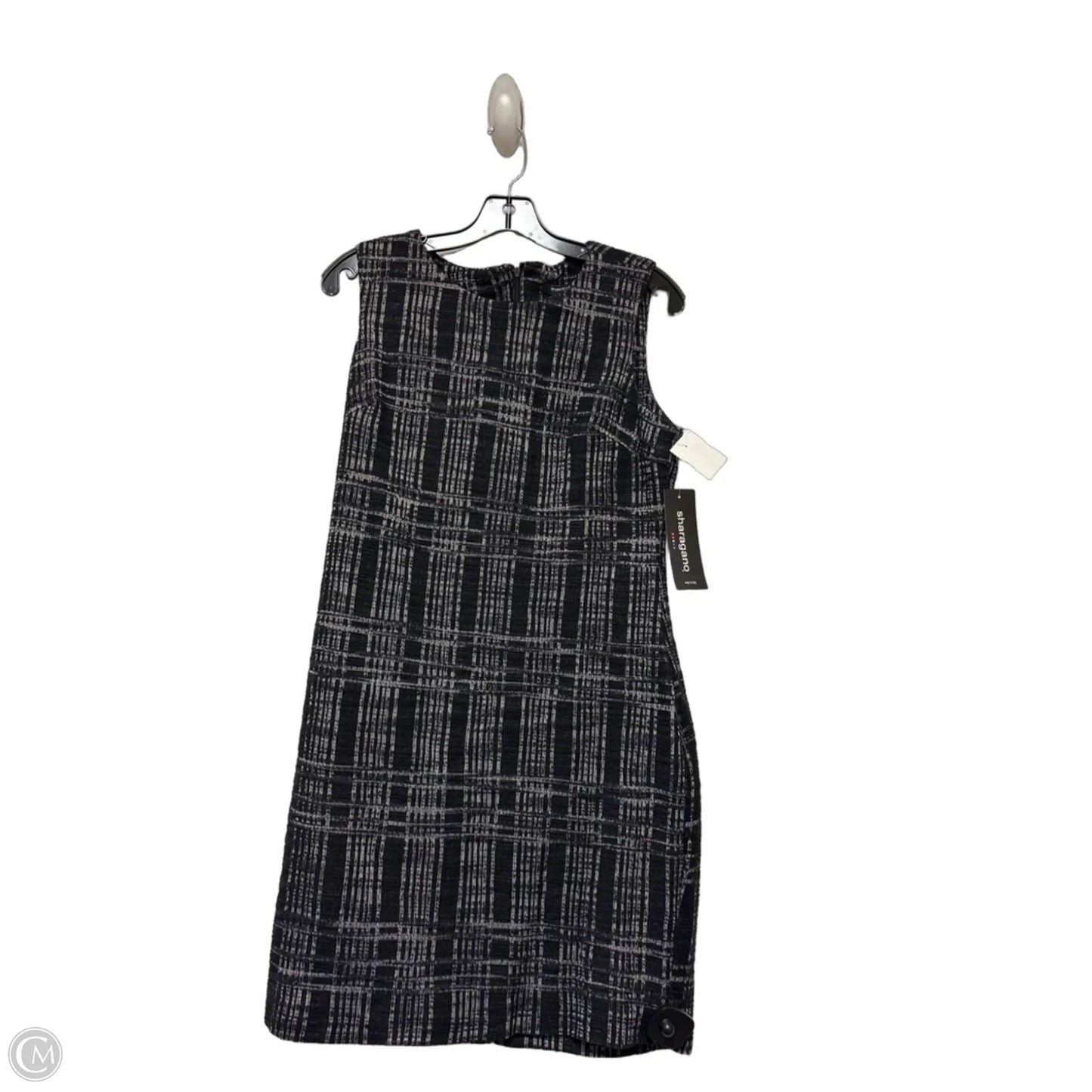 Dress Casual Short By Sharagano In Plaid Pattern, Size: M