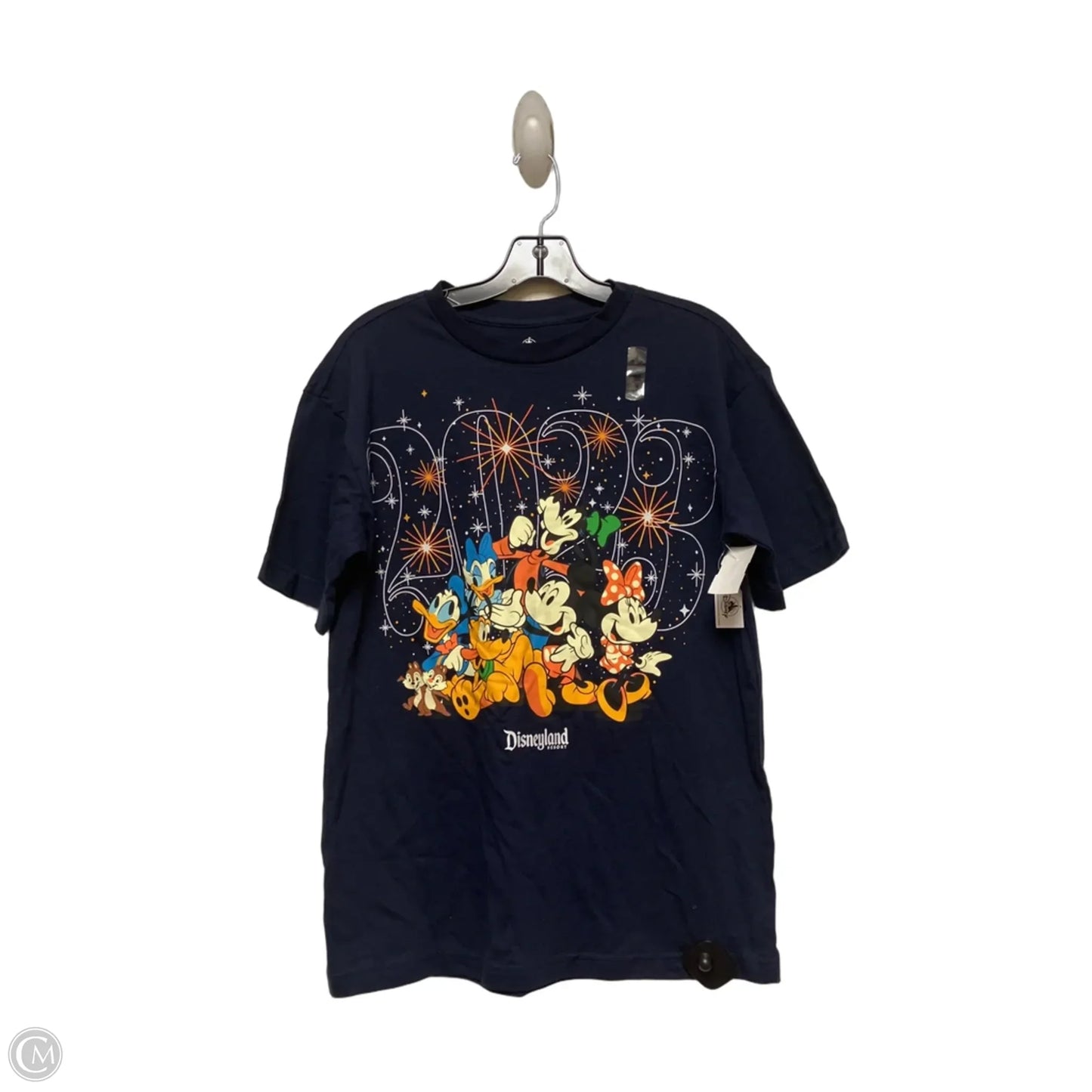 Top Short Sleeve By Disney Store In Navy, Size: S