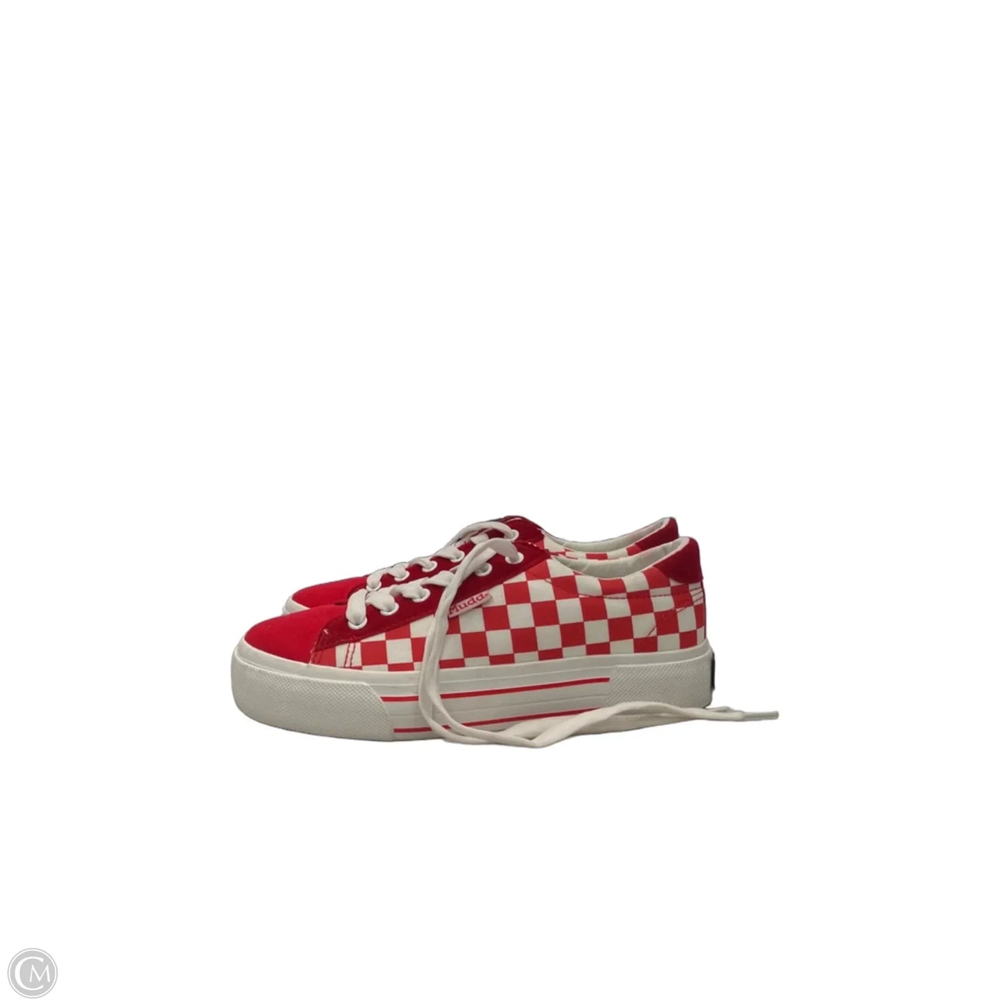 Shoes Sneakers By Mudd In Checkered Pattern, Size: 8