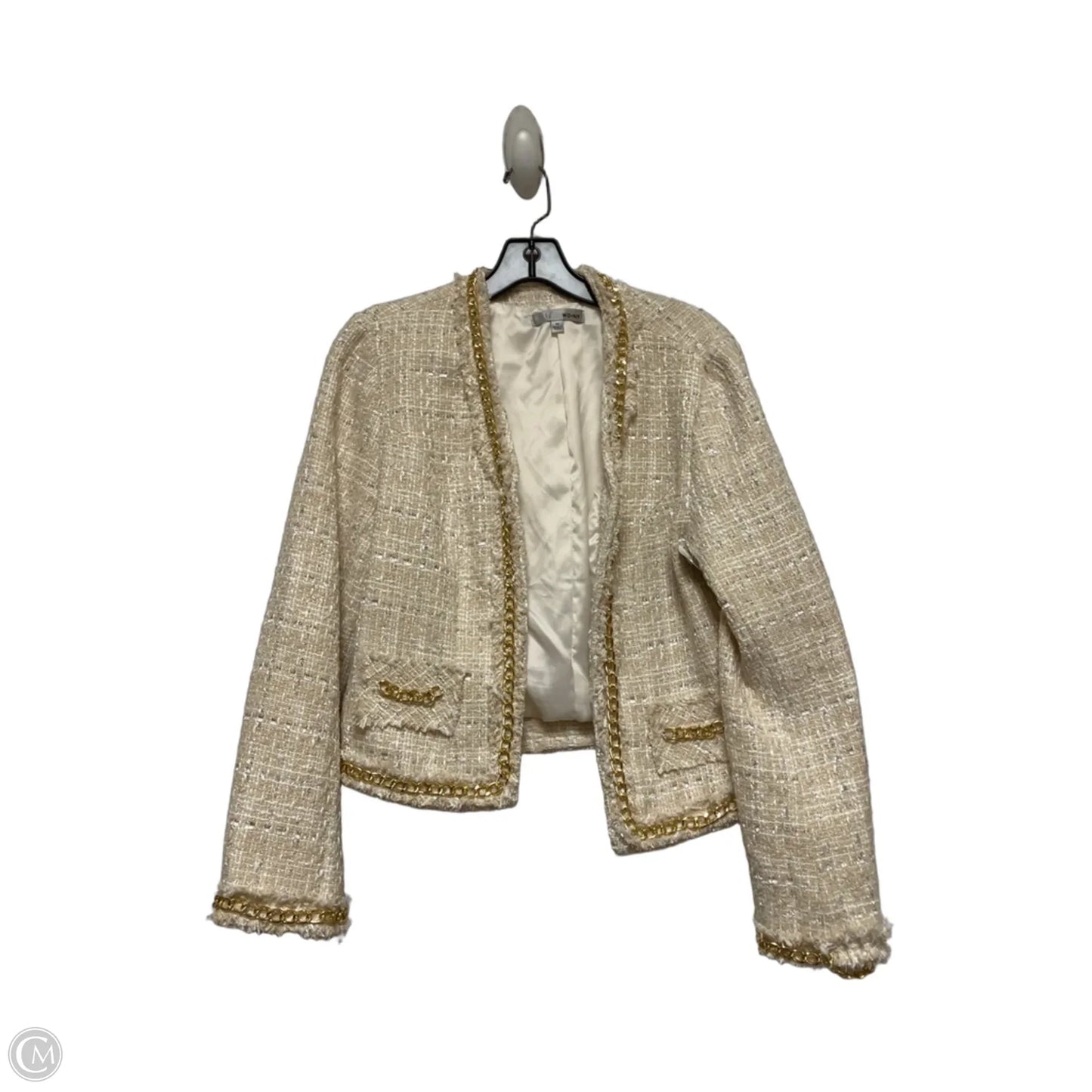 Blazer By Wdny In Ivory, Size: M