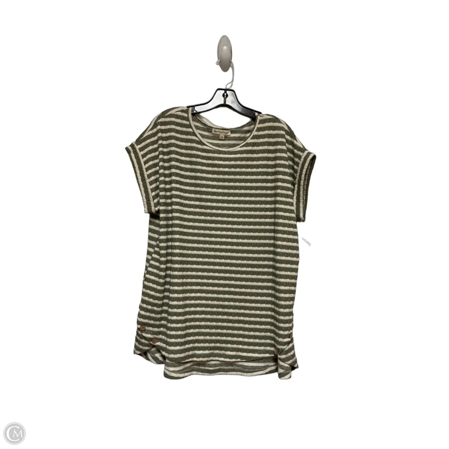 Top Short Sleeve By Clothes Mentor In Striped Pattern, Size: 3x