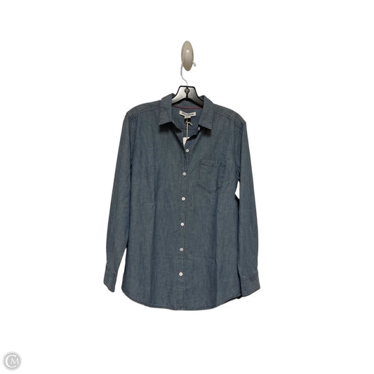 Top Long Sleeve By Tommy Bahama In Blue, Size: S