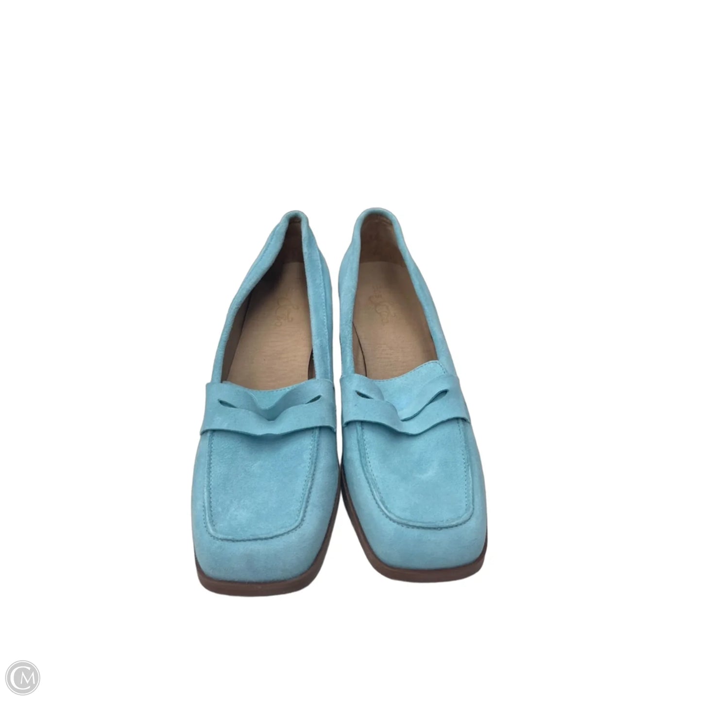 Shoes Heels Block By Clothes Mentor In Blue, Size: 9