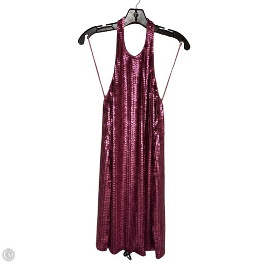 Dress Casual Short By Express In Purple, Size: Xs
