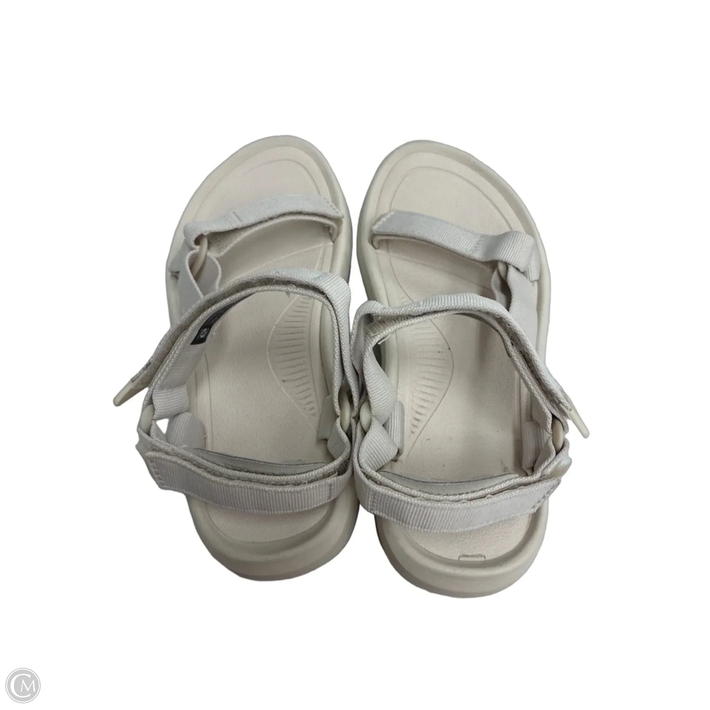 Sandals Flats By Teva In Cream, Size: 10