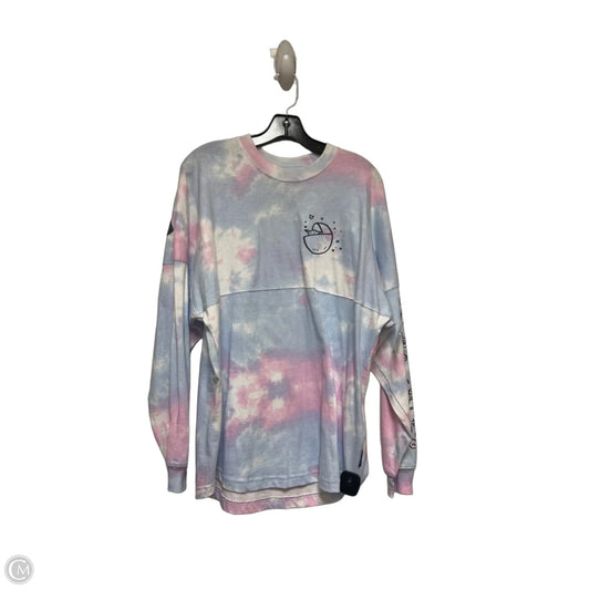 Top Long Sleeve By Disney Store In Tie Dye Print, Size: S