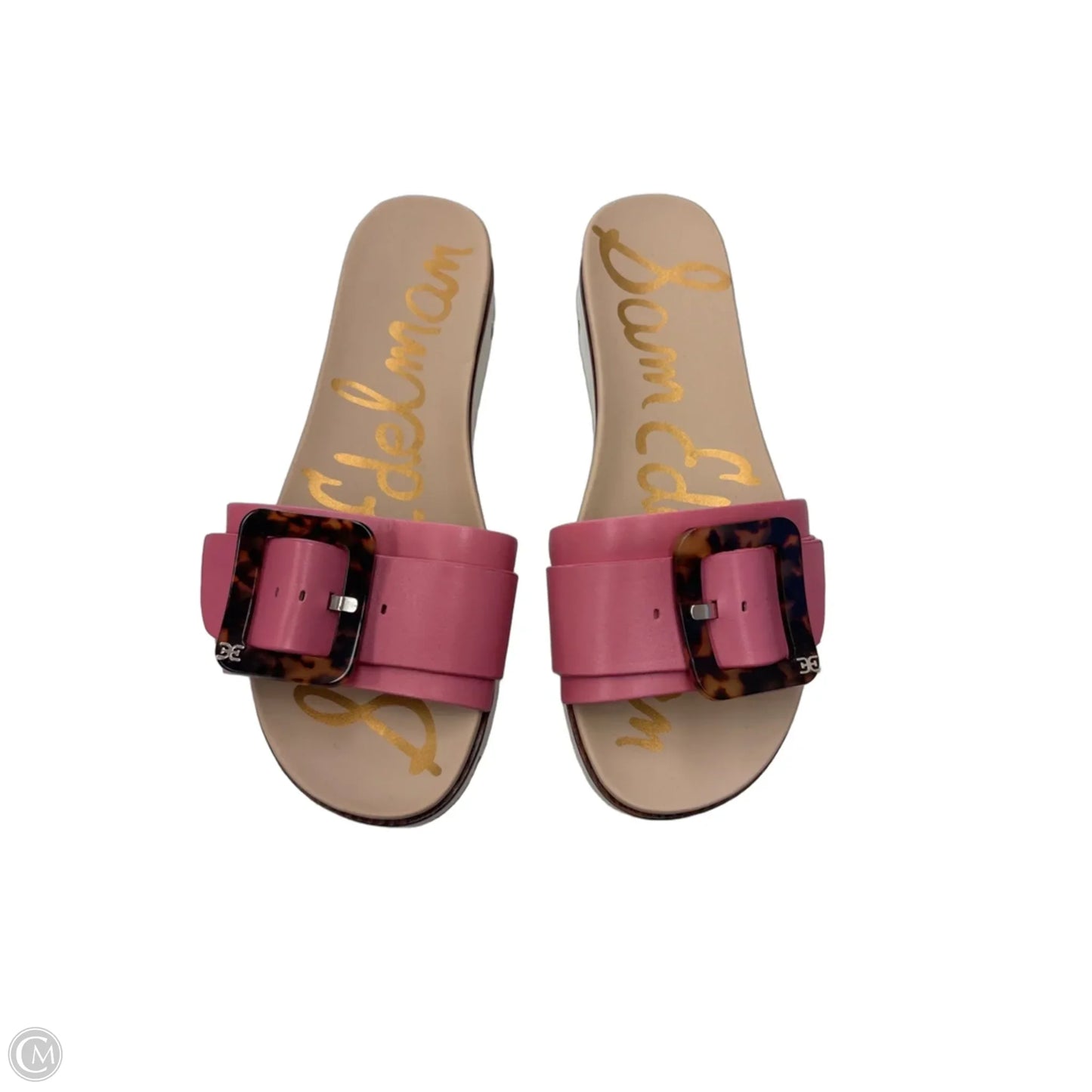 Sandals Heels Platform By Sam Edelman In Pink, Size: 8.5