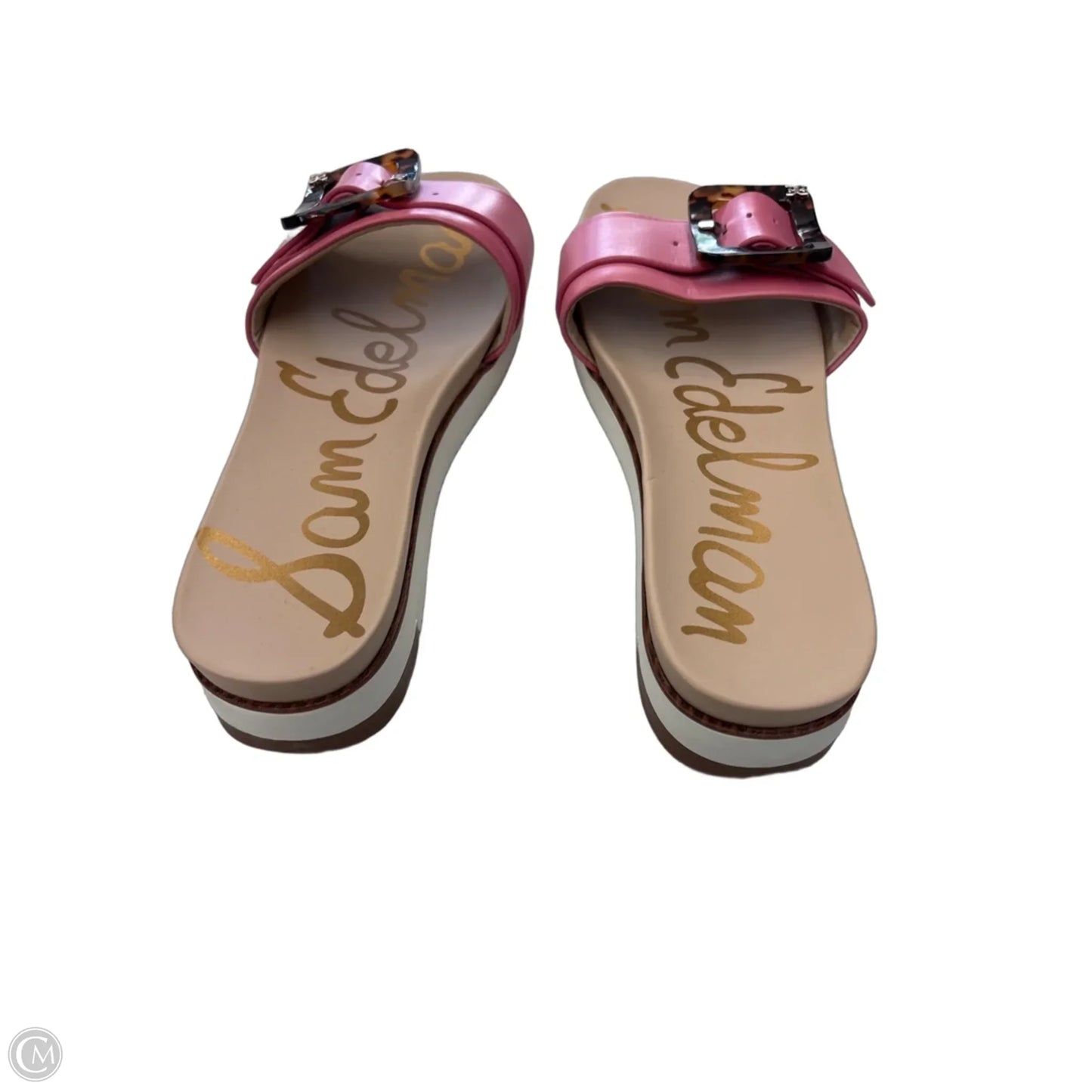 Sandals Heels Platform By Sam Edelman In Pink, Size: 8.5