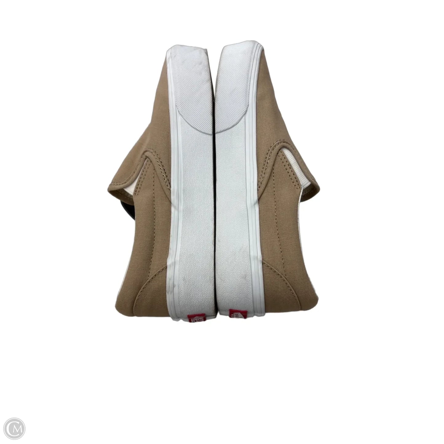 Shoes Flats By Vans In Tan, Size: 7.5
