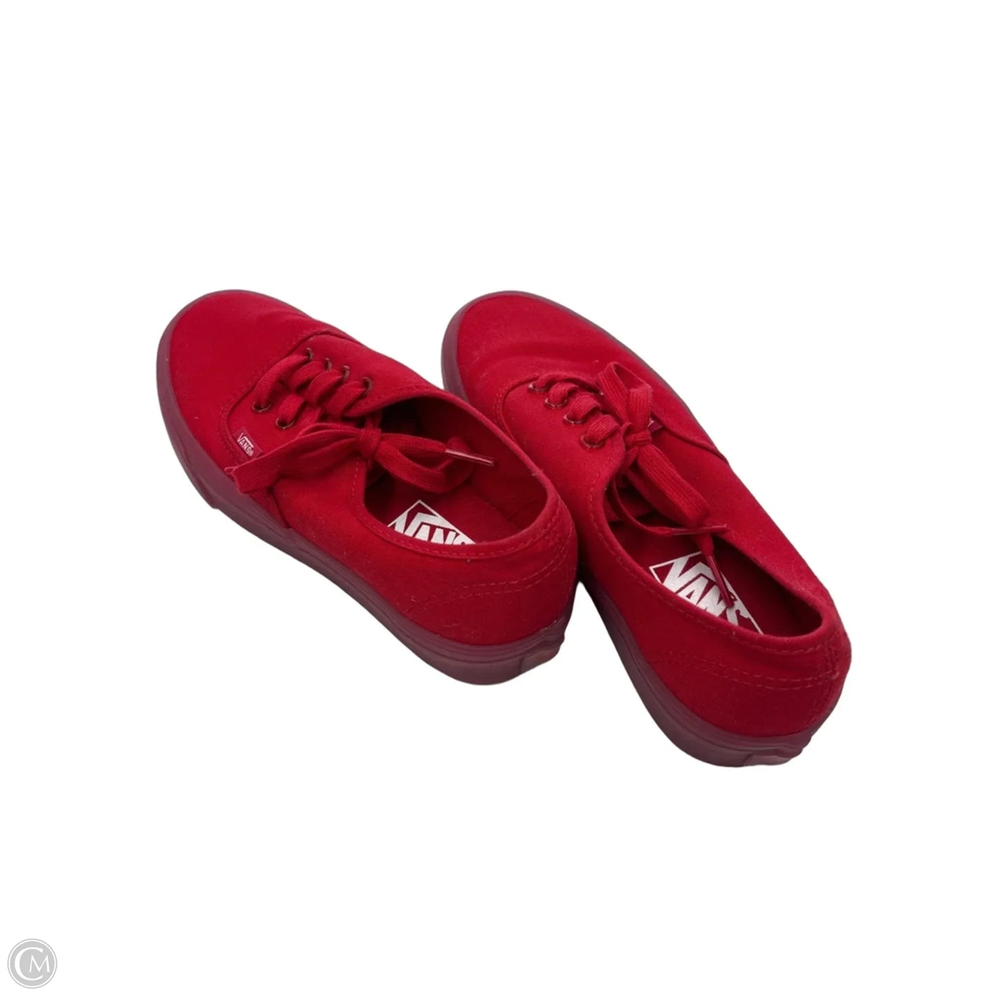 Shoes Sneakers By Vans In Red, Size: 5.5