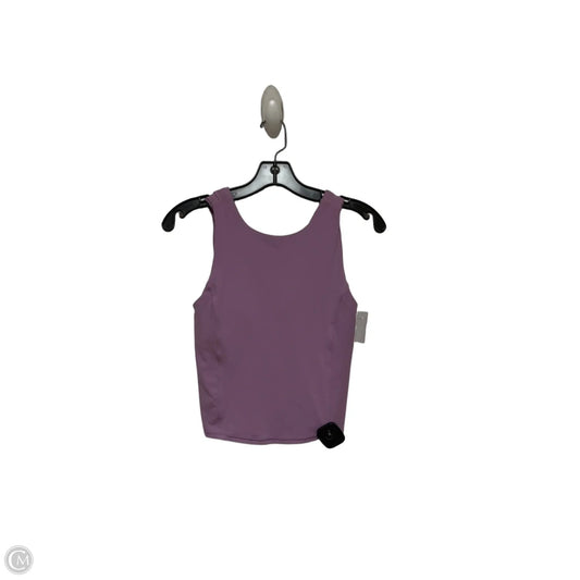 Athletic Tank Top By Lululemon In Purple, Size: 4