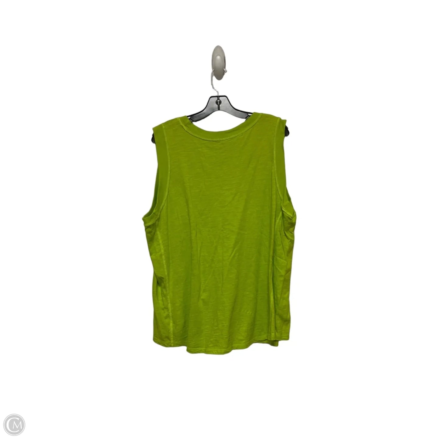 Top Sleeveless Basic By Disney Store In Green, Size: 2x