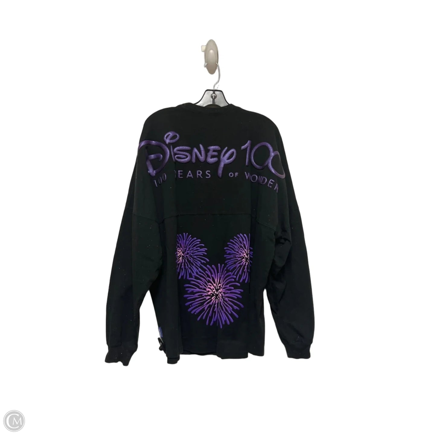 Top Long Sleeve By Disney Store In Black & Purple, Size: 2x