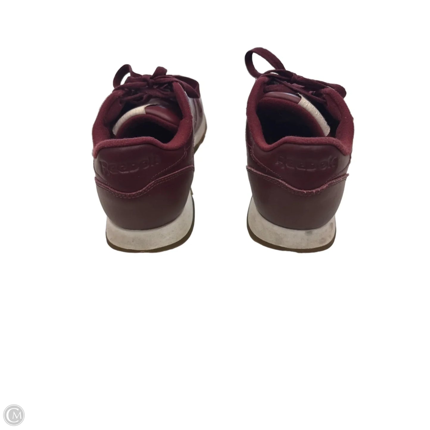 Shoes Athletic By Reebok In Maroon, Size: 9