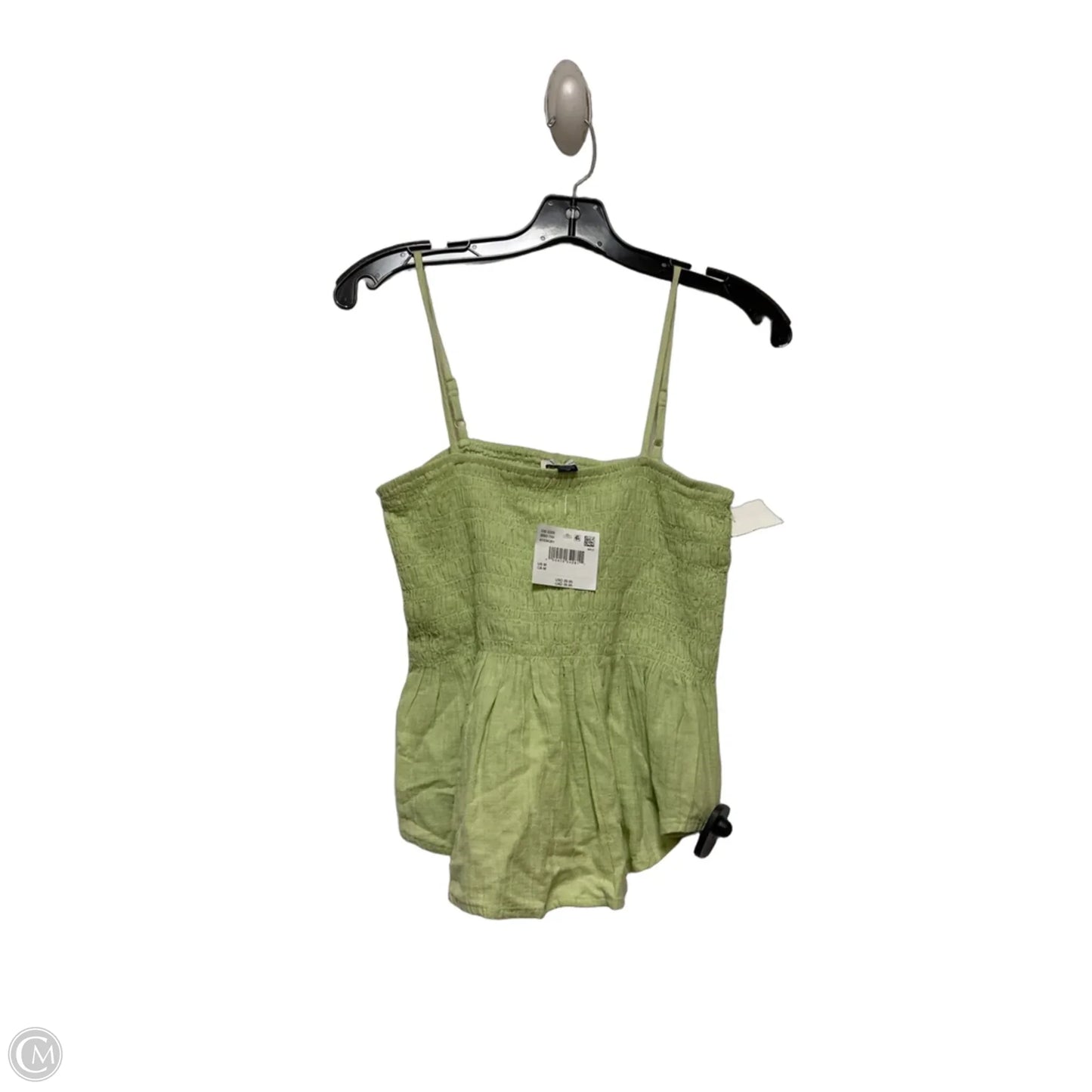 Top Sleeveless By American Eagle In Green, Size: M
