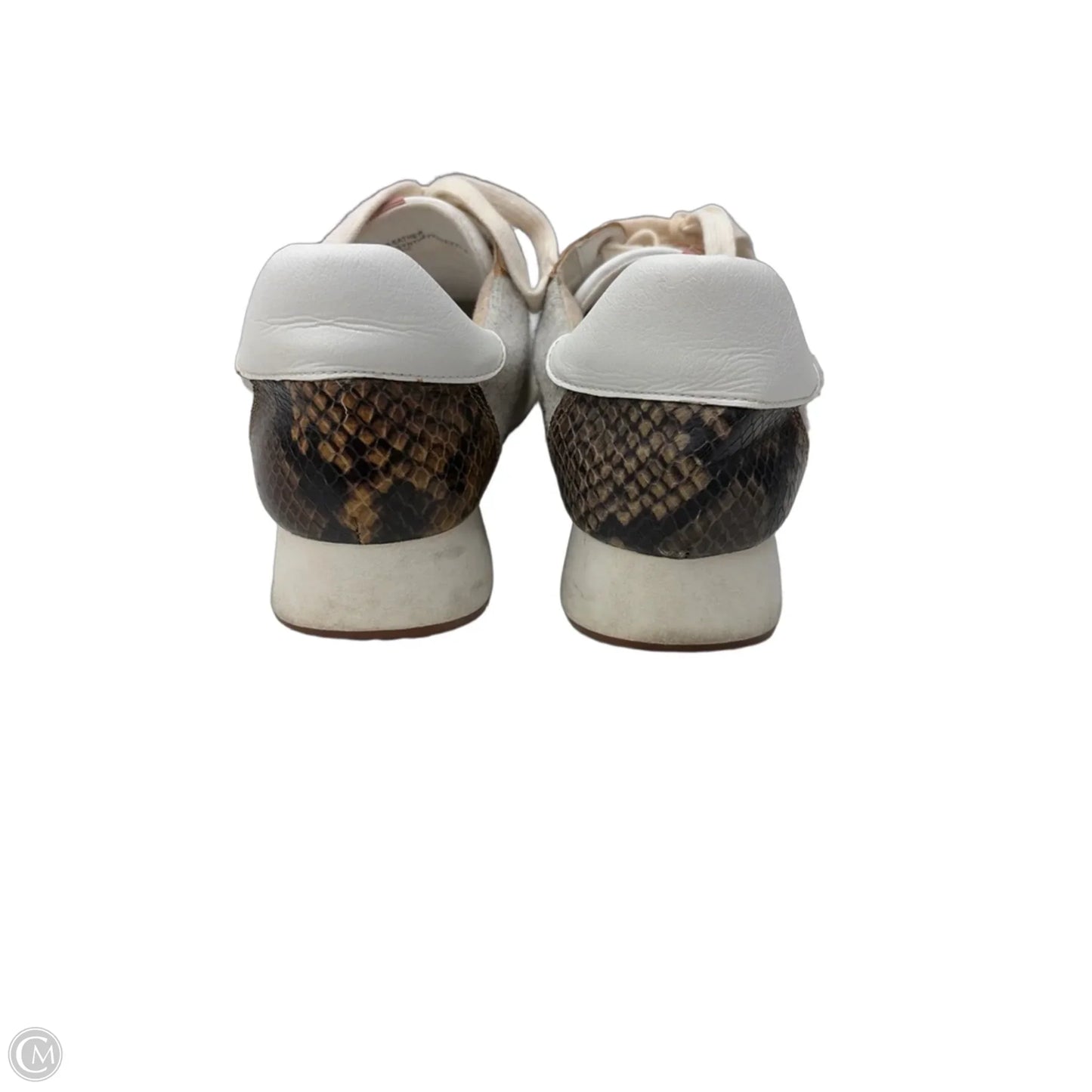 Shoes Sneakers By Banana Republic In Grey & Tan, Size: 8