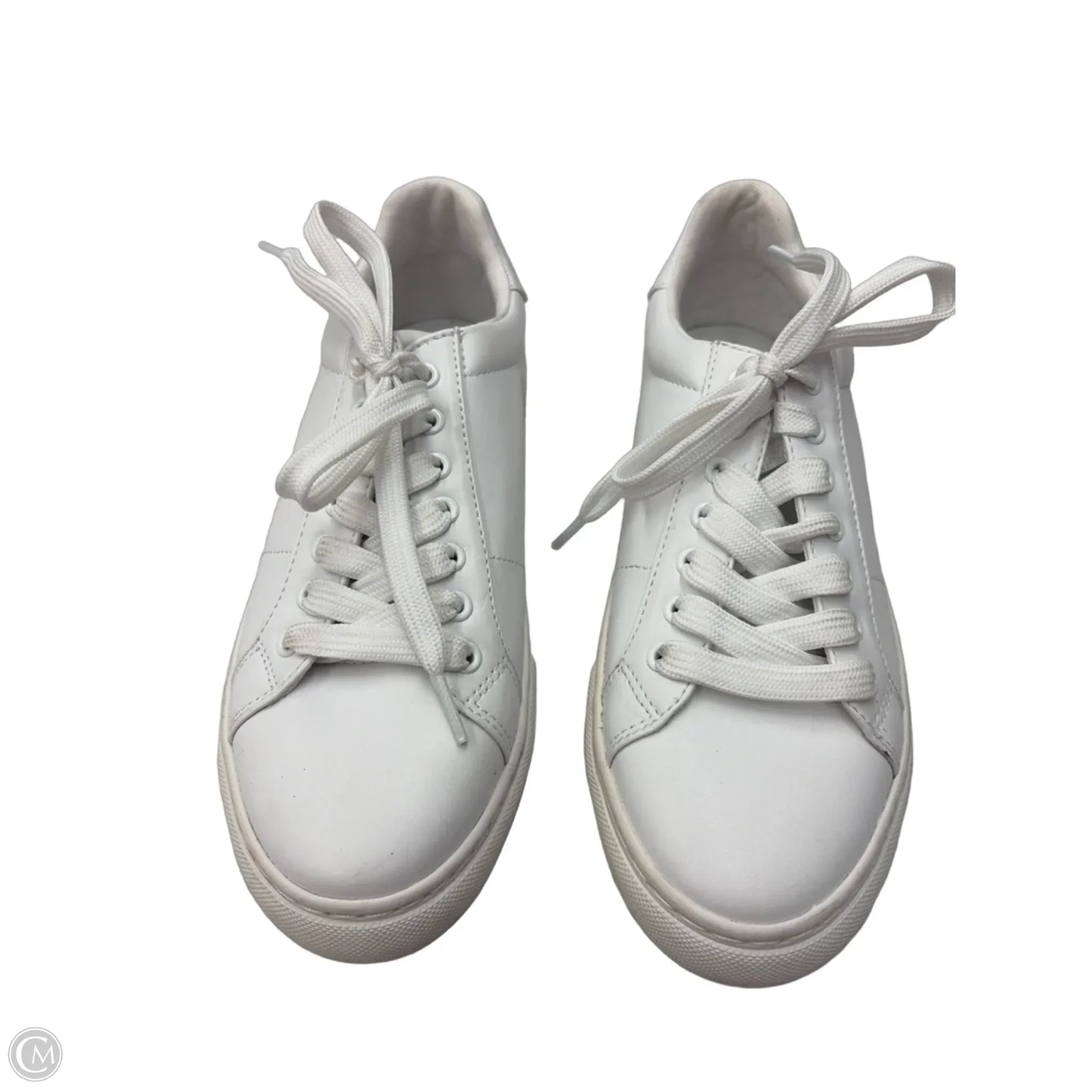 Shoes Sneakers By Calvin Klein In White, Size: 8