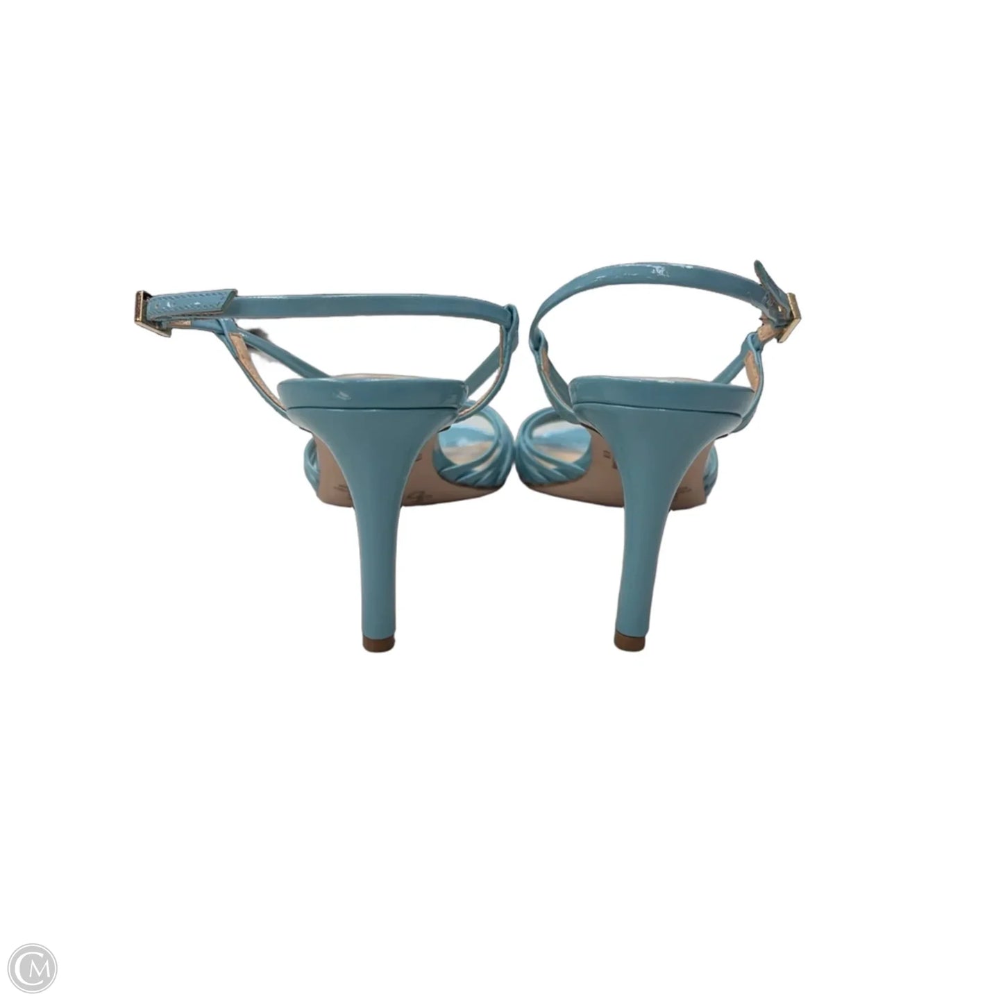 Sandals Heels Kitten By Jessica Simpson In Blue, Size: 8.5