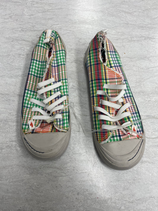 Shoes Sneakers By Rocket Dogs In Plaid Pattern, Size: 8.5