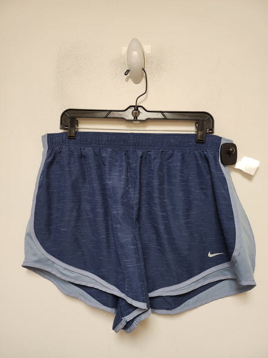 Athletic Shorts By Nike Apparel In Blue, Size: 1x