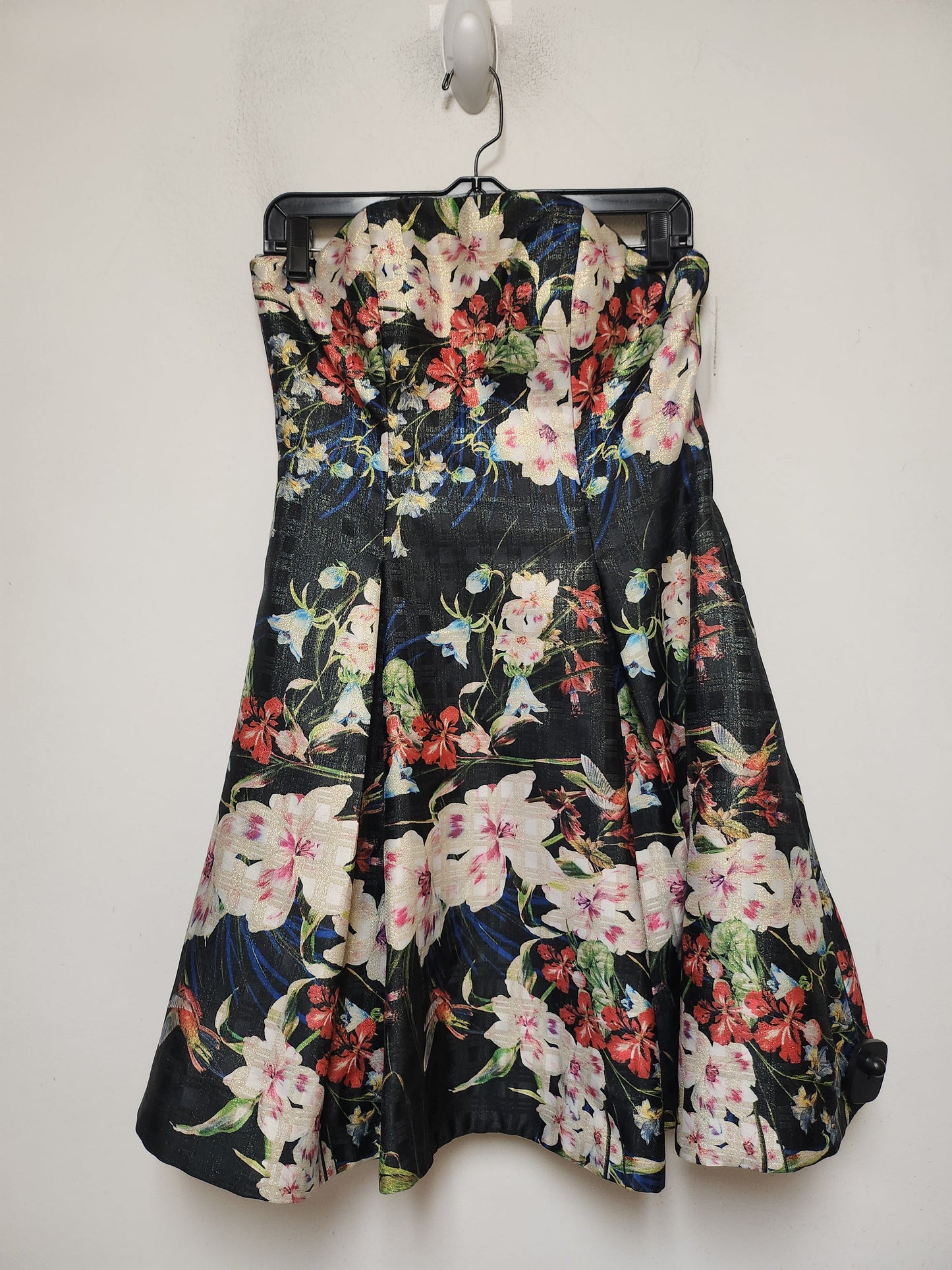 Dress Party Midi By Nicole By Nicole Miller In Floral Print, Size: S