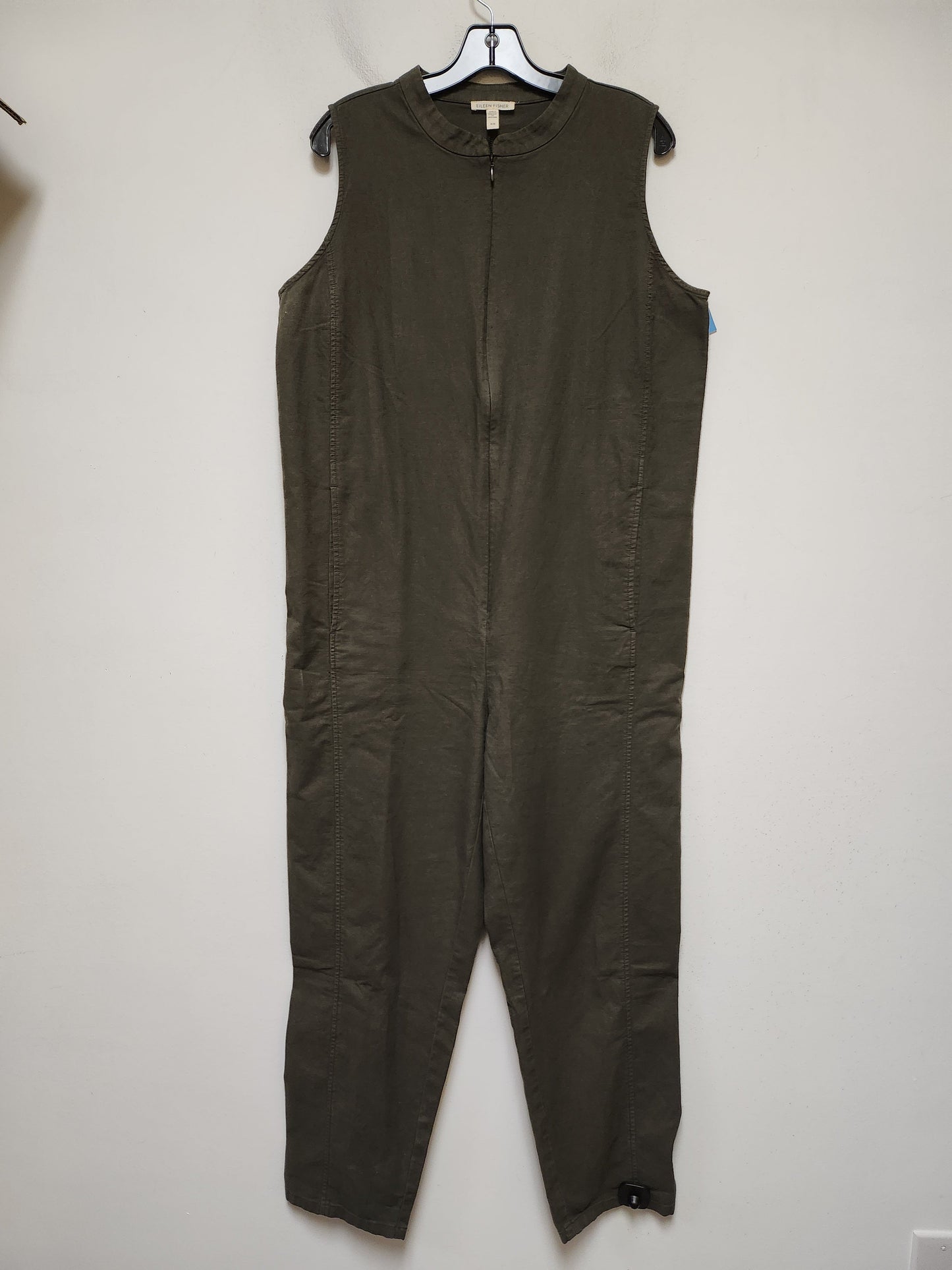 Jumpsuit By Eileen Fisher In Green, Size: M