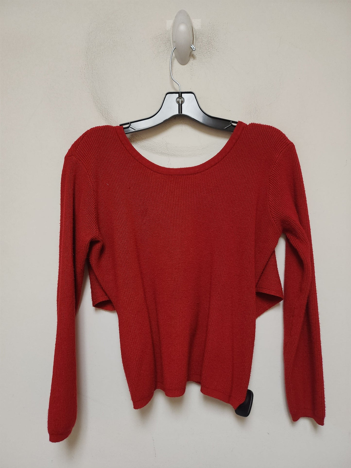 Sweater By Pink Rose In Red, Size: M