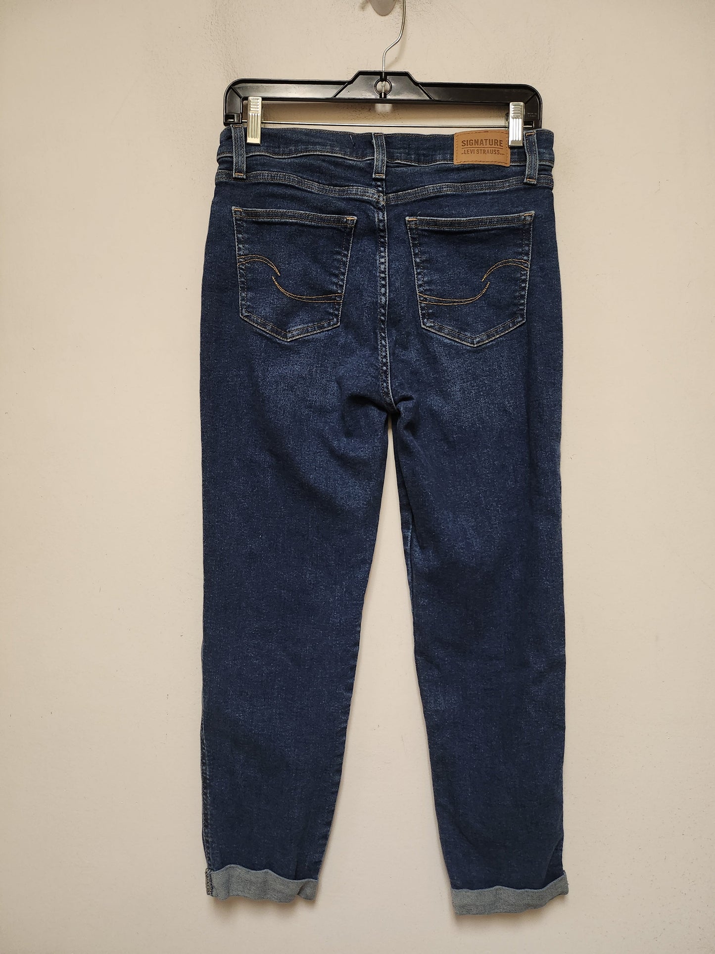 Jeans Boyfriend By Levis In Blue Denim, Size: 2