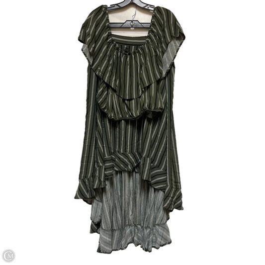Skirt Set 2pc By Torrid In Striped Pattern, Size: 2x