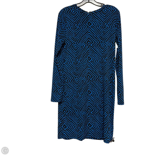 Dress Casual Short By Michael By Michael Kors In Black & Blue, Size: S