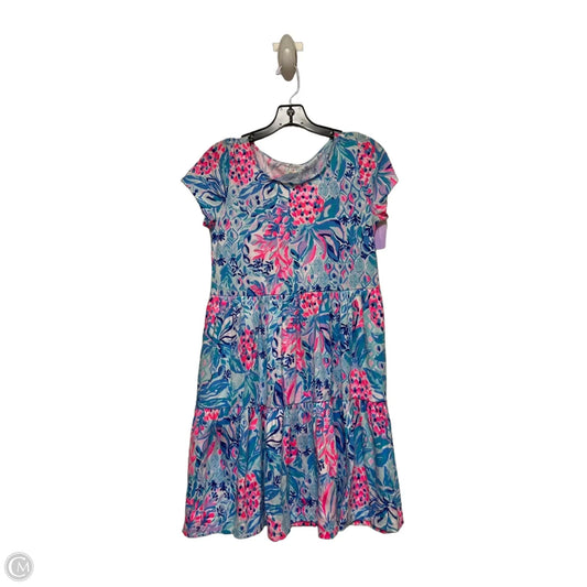 Dress Designer By Lilly Pulitzer In Blue & Pink, Size: Xs