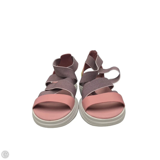 Sandals Flats By Sorel In Pink, Size: 10