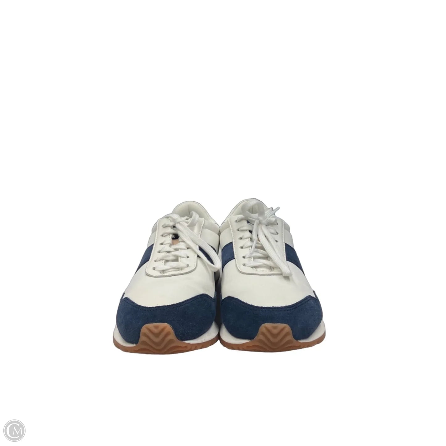 Shoes Sneakers By Peter Millar In Blue & White, Size: 7