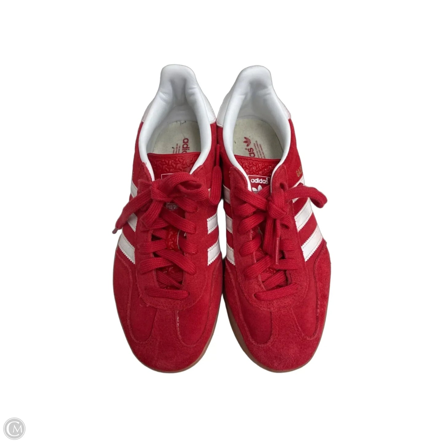 Shoes Sneakers By Adidas In Red & White, Size: 7