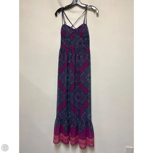 Dress Casual Maxi By American Eagle In Purple, Size: Sp