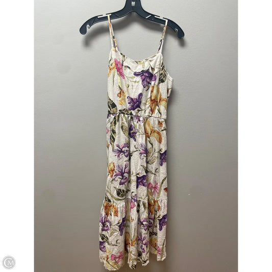 Dress Casual Midi By Joie In Floral Print, Size: S