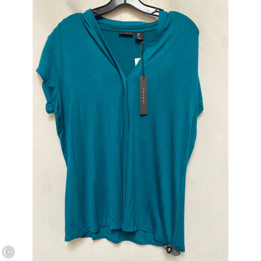 Top Sleeveless By Tahari In Green, Size: L